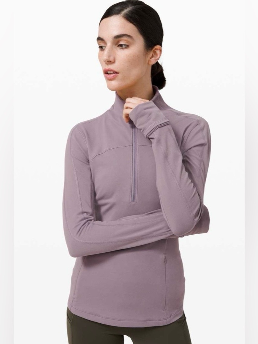 Lululemon Run Briskly 1/2 Zip
Lunar Rock size 8